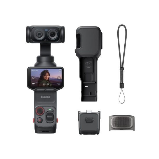 Insta360 Luna Ultra 8K Gimbal Camera Standard Bundle (Cosmic Black)
