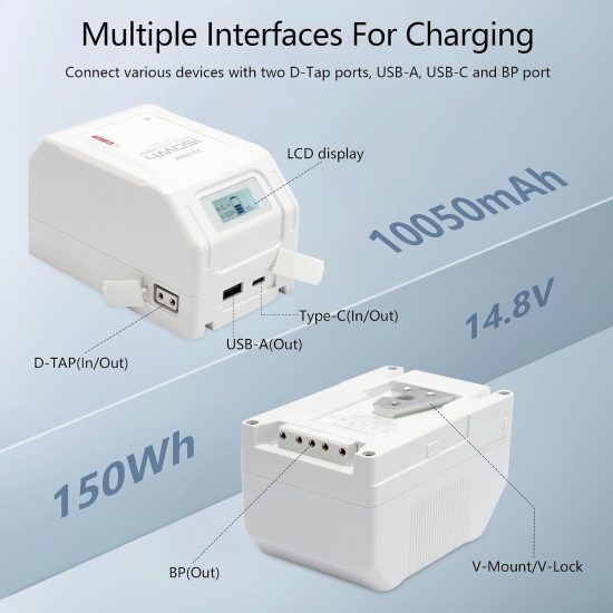 VILTROX BP-V150 V-Mount Lithium Battery