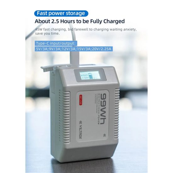 VILTROX BP-V99 V-Mount Lithium Battery