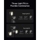 TELESIN Dual Mini Fill Light Set for DJI Osmo Pocket 3/4/ Pro