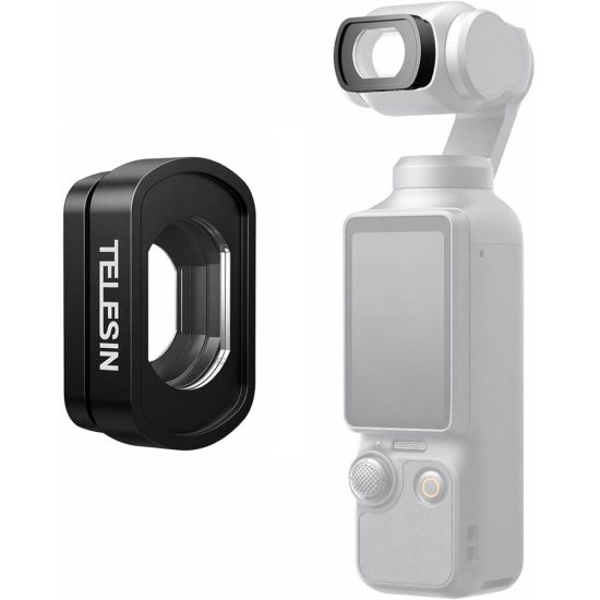 TELESIN Wide-Angle Lens for DJI Osmo Pocket 3/4