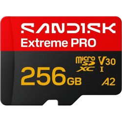 SANDISK Extreme PRO microSDXC 256GB, UHS-I + SD ...