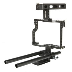 VILTROX VX-11 Camera Cage Kit for Sony A7S/A7/A7R/A7RII/A7SII, Panasonic GH5/GH4, Canon R5/R6/R5C and smaller sized cameras.