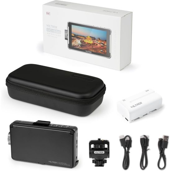 VILTROX DC-550 5.5" Portable On-Camera HD Touch Screen Monitor