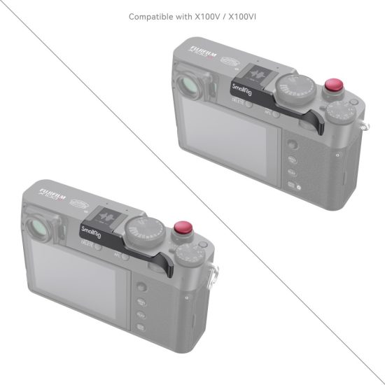 SmallRig Thumb Grip for FUJIFILM X100VI / X100V (Black)