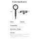 TELESIN Magnetic Plate for 3-Claw Mount for Smartphones