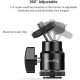 SmallRig Camera Hot Shoe Mount with 1/4"-20 Screw Ball Head
