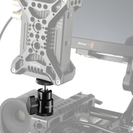 SmallRig Camera Hot Shoe Mount with 1/4"-20 Screw Ball Head