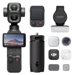 DJI Osmo Pocket 4P Vlog Combo Handheld 3-Axis Gimbal ...