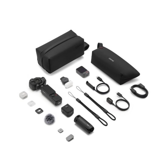 DJI Osmo Pocket 4P Vlog Combo Handheld 3-Axis Gimbal ...