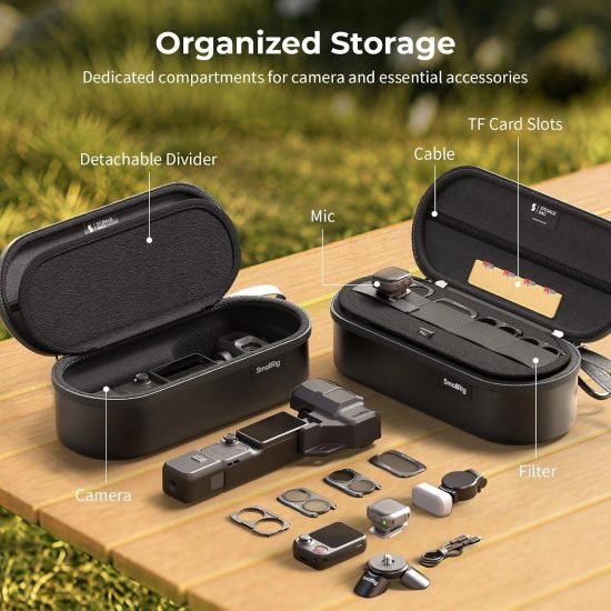 SmallRig Storage Bag for DJI Osmo Pocket 4P/Insta360 Luna Ultra