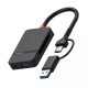 8in1 ADS-316 Type-C+USB Multi-function Card Reader