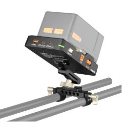 ZGCINE V-Mount Battery Plate with 15mm LWS Mount and Adjustable Arm (Kit 3)