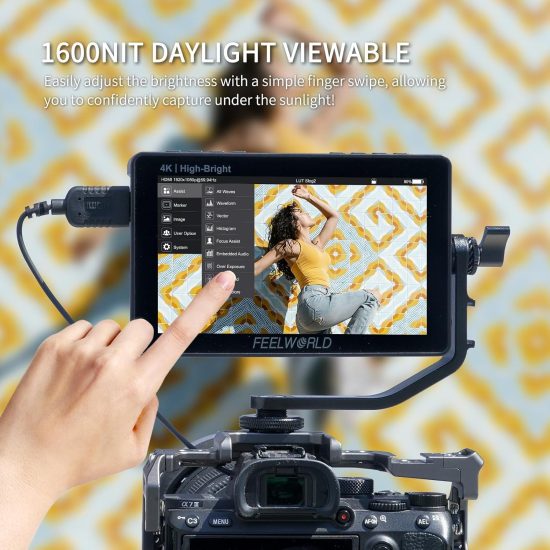 FEELWORLD F5 Pro X 5.5" High-Brightness HDMI Touchscreen Monitor