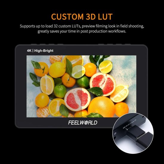 FEELWORLD F5 Pro X 5.5" High-Brightness HDMI Touchscreen Monitor