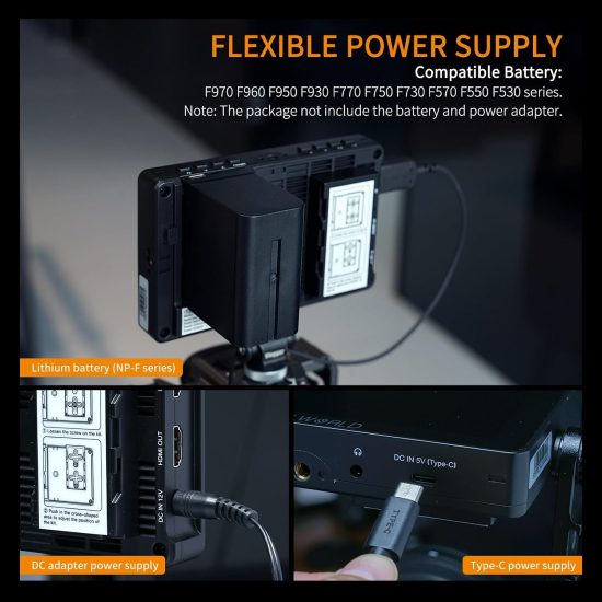 FEELWORLD F5 Pro X 5.5" High-Brightness HDMI Touchscreen Monitor