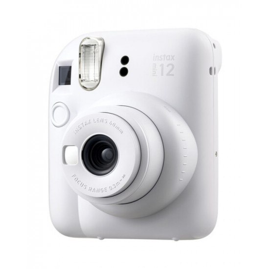 FUJIFILM INSTAX MINI 12 Instant Film Camera (Clay White) FUJIFILM INSTAX MINI 12 Instant Film Camera (Clay White)