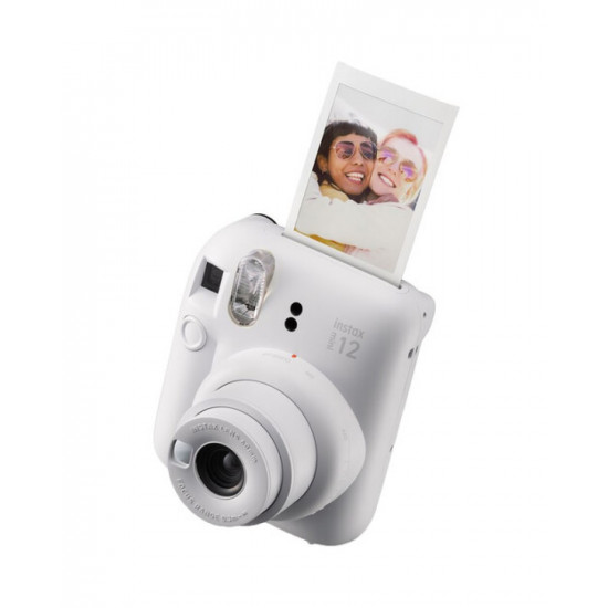 FUJIFILM INSTAX MINI 12 Instant Film Camera (Clay White) FUJIFILM INSTAX MINI 12 Instant Film Camera (Clay White)