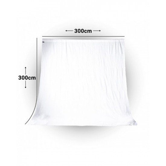 Visico White Background 3x3m Visico White Background 3x3m