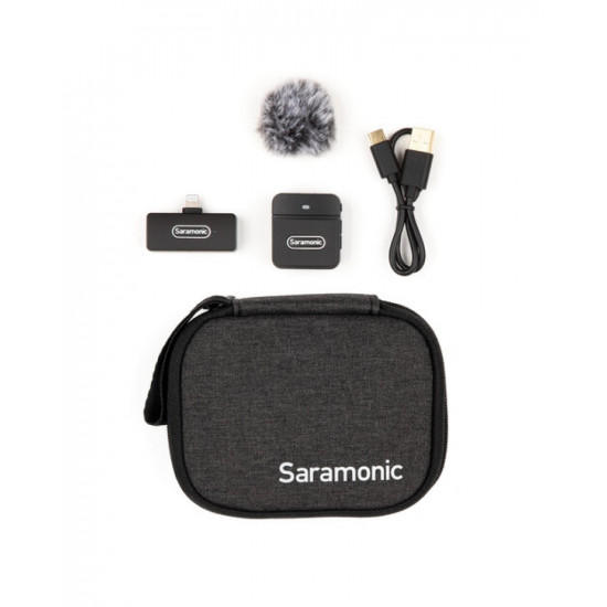 Saramonic Blink 100 B3 Compact Digital Wireless Clip-On Microphone System with Lightning Connector Saramonic Blink 100 B3 Compact Digital Wireless Clip-On Microphone System with Lightning Connector