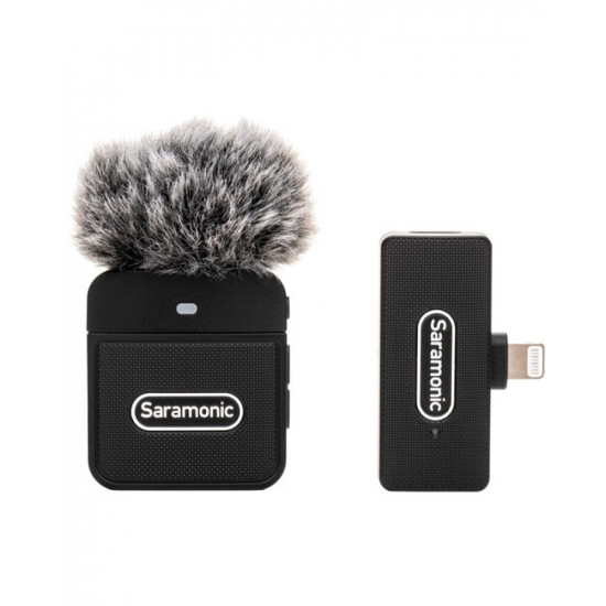Saramonic Blink 100 B3 Compact Digital Wireless Clip-On Microphone System with Lightning Connector Saramonic Blink 100 B3 Compact Digital Wireless Clip-On Microphone System with Lightning Connector