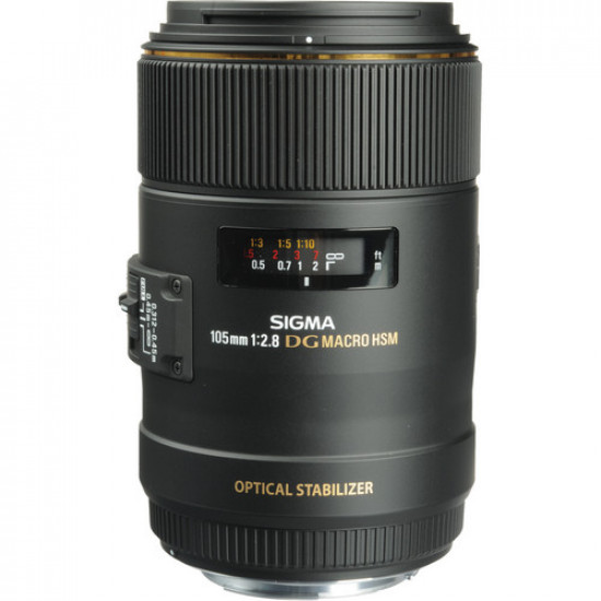 Sigma 105mm f/2.8 EX DG OS HSM Macro Lens for Canon EF Sigma 105mm f/2.8 EX DG OS HSM Macro Lens for Canon EF