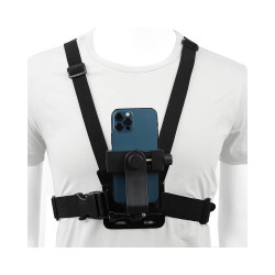 Mobile Phone Chest Mount Harness Strap Holder Cell Phone Clip Action Camera POV for Smartphones Mobile Phone Chest Mount Harness Strap Holder Cell Phone Clip Action Camera POV for Smartphones