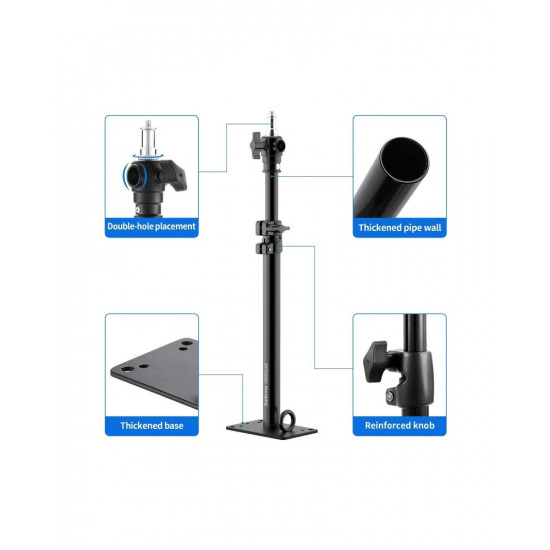 Selens Photography Studio Wall Mount Camera Wall Ceiling Mount Boom Arm