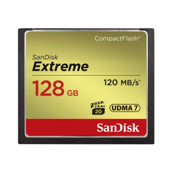 SanDisk Extreme 128GB Compact Flash Memory Card SanDisk Extreme 128GB Compact Flash Memory Card