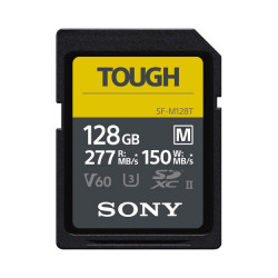 Sony 128GB SF-M Tough Series UHS-II SDXC Memory Card Sony 128GB SF-M Tough Series UHS-II SDXC Memory Card