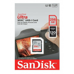SanDisk 256GB Ultra SDXC UHS-I Memory Card
