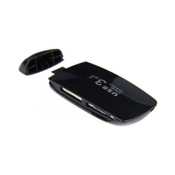 USB 3.0 Card Reader,Super Speed 5Gbps Flash Memory, Portable TF CF MS SD Card Reader Adapter for PC Laptop - Black USB 3.0 Card Reader,Super Speed 5Gbps Flash Memory, Portable TF CF MS SD Card Reader Adapter for PC Laptop - Black