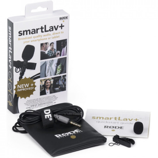 RODE SmartLav+ Lavalier Condenser Microphone RODE SmartLav+ Lavalier Condenser Microphone