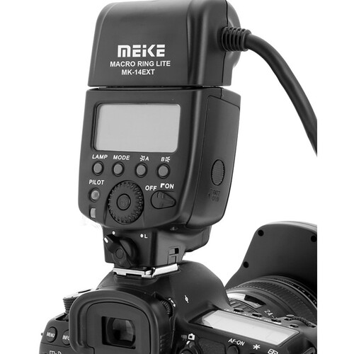 Meike MK-14EXT TTL Macro Ring Flash for Nikon Meike MK-14EXT TTL Macro Ring Flash for Nikon