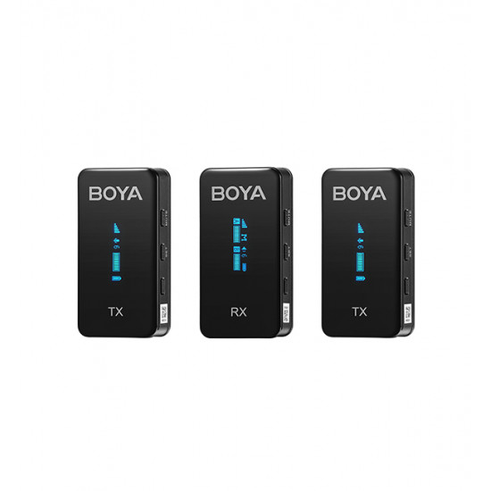 BOYA BY-XM6-S2 2.4GHz Ultra-compact Wireless Microphone System BOYA BY-XM6-S2 2.4GHz Ultra-compact Wireless Microphone System