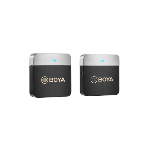 BOYA BY-M1V1 2.4GHz Dual-Channel Wireless Microphone System