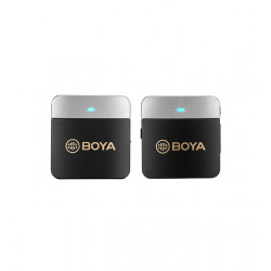BOYA BY-M1V1 2.4GHz Dual-Channel Wireless Microphone System BOYA BY-M1V1 2.4GHz Dual-Channel Wireless Microphone System