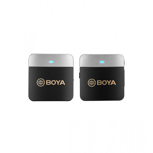 BOYA BY-M1V1 2.4GHz Dual-Channel Wireless Microphone System