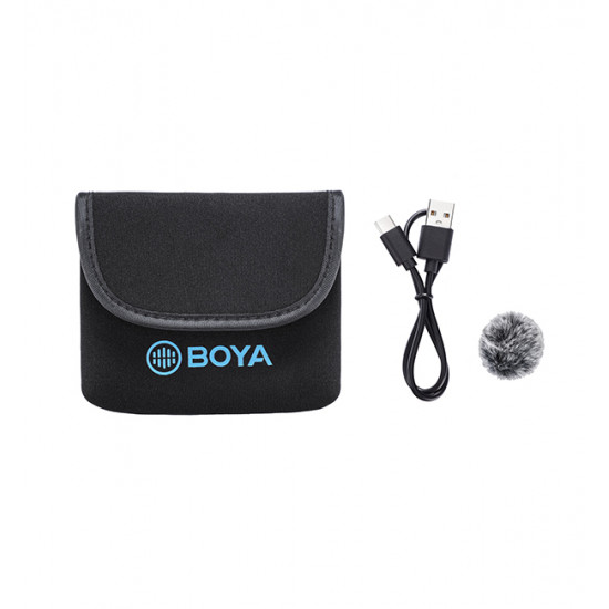 BOYA BY-M1V5 2.4GHz Dual-Channel Wireless Microphone System BOYA BY-M1V5 2.4GHz Dual-Channel Wireless Microphone System