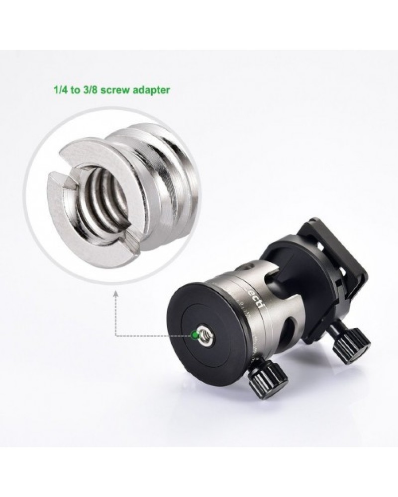 Adapter 1/4" Female to 3/8" Male