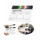 Director Film Clapboard Action Scene Clapper Board White