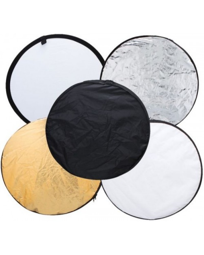 Godox 60cm Collapsible 5-in-1 Reflector Disc Godox 60cm Collapsible 5-in-1 Reflector Disc