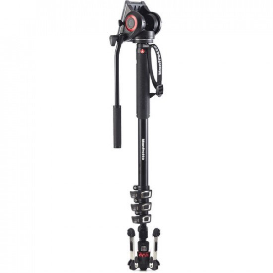 Manfrotto (MVMXPRO500) XPro Video Monopod Video Head Manfrotto (MVMXPRO500) XPro Video Monopod Video Head
