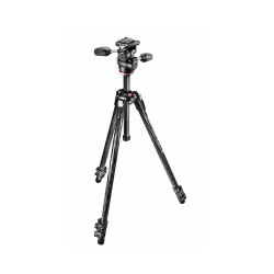 Manfrotto 290 XTRA CARBON Kit CF 3 Sec. Tripod With 3W Head (MK290XTC3-3W) Manfrotto 290 XTRA CARBON Kit CF 3 Sec. Tripod With 3W Head (MK290XTC3-3W)