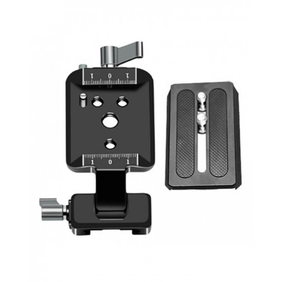 Vertical Camera Mount for DJI RS 3 Pro/RS 3 / RS 2, Robust Portrait Vertical Shooting Solution Plate Adapter Vertical Camera Mount for DJI RS 3 Pro/RS 3 / RS 2, Robust Portrait Vertical Shooting Solution Plate Adapter
