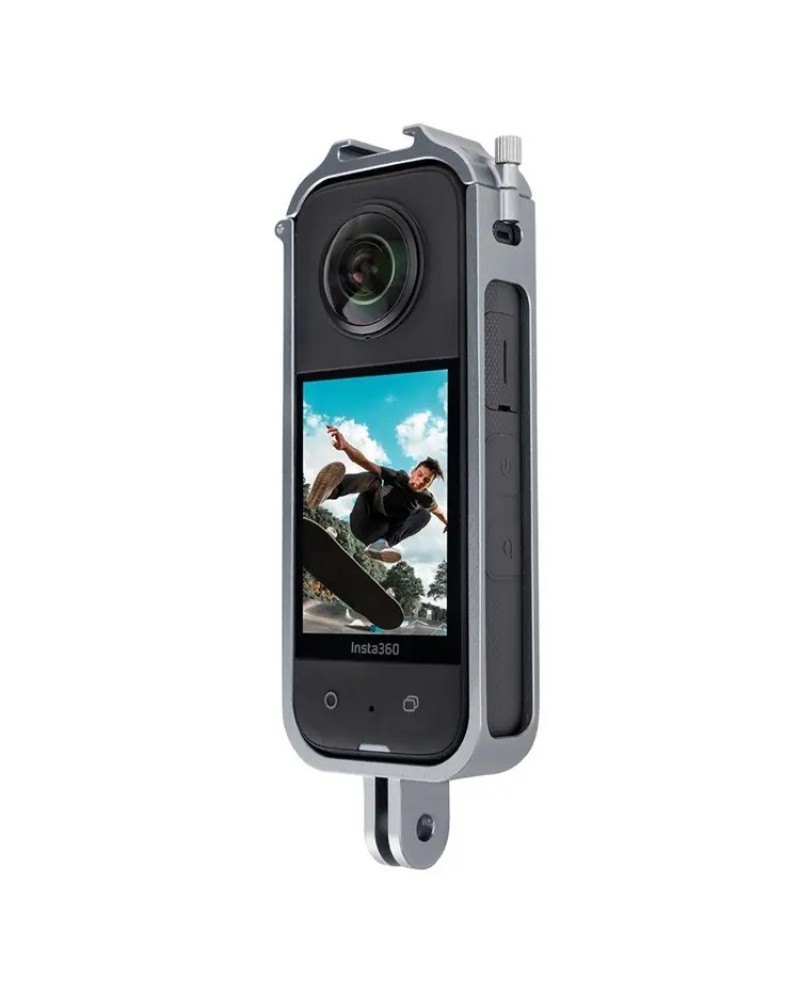 Insta360 X3 Camera Cage Aluminum Alloy Protective Frame Expansion Bracket