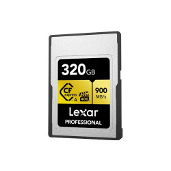 Lexar 320GB Professional CFexpress Type A Card GOLD Series Lexar 320GB Professional CFexpress Type A Card GOLD Series