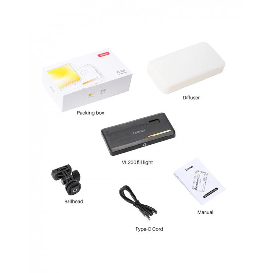 Ulanzi VL200 Bi-Color LED Video Light