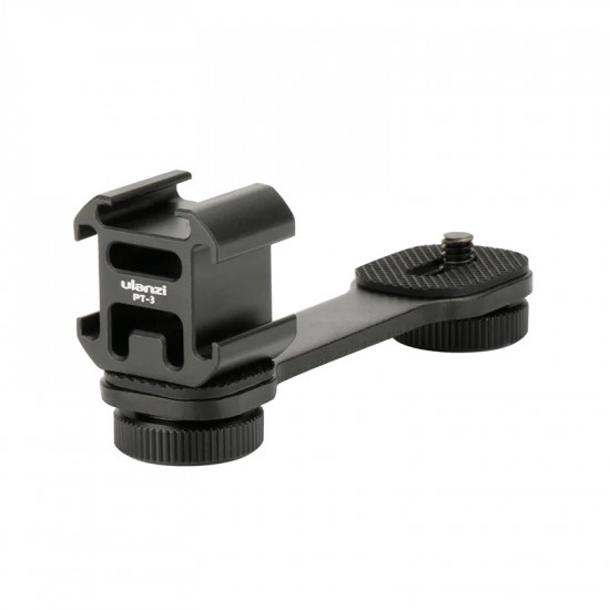 Ulanzi PT-3 Triple Cold Shoe Mount Ulanzi PT-3 Triple Cold Shoe Mount