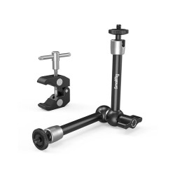 SmallRig Super Clamp w/ 1/4" and 3/8" Thread and 9.8 Inches Adjustable Friction Power Articulating Magic Arm with 1/4" Thread SmallRig Super Clamp w/ 1/4" and 3/8" Thread and 9.8 Inches Adjustable Friction Power Articulating Magic Arm with 1/4" Thread